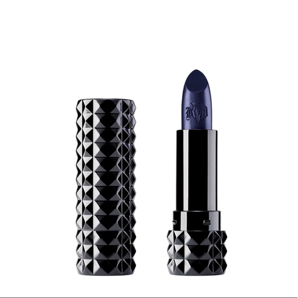 KVD Studded Kiss Lipstick POE - GLIMMER NAVY NWT - Picture 4 of 4